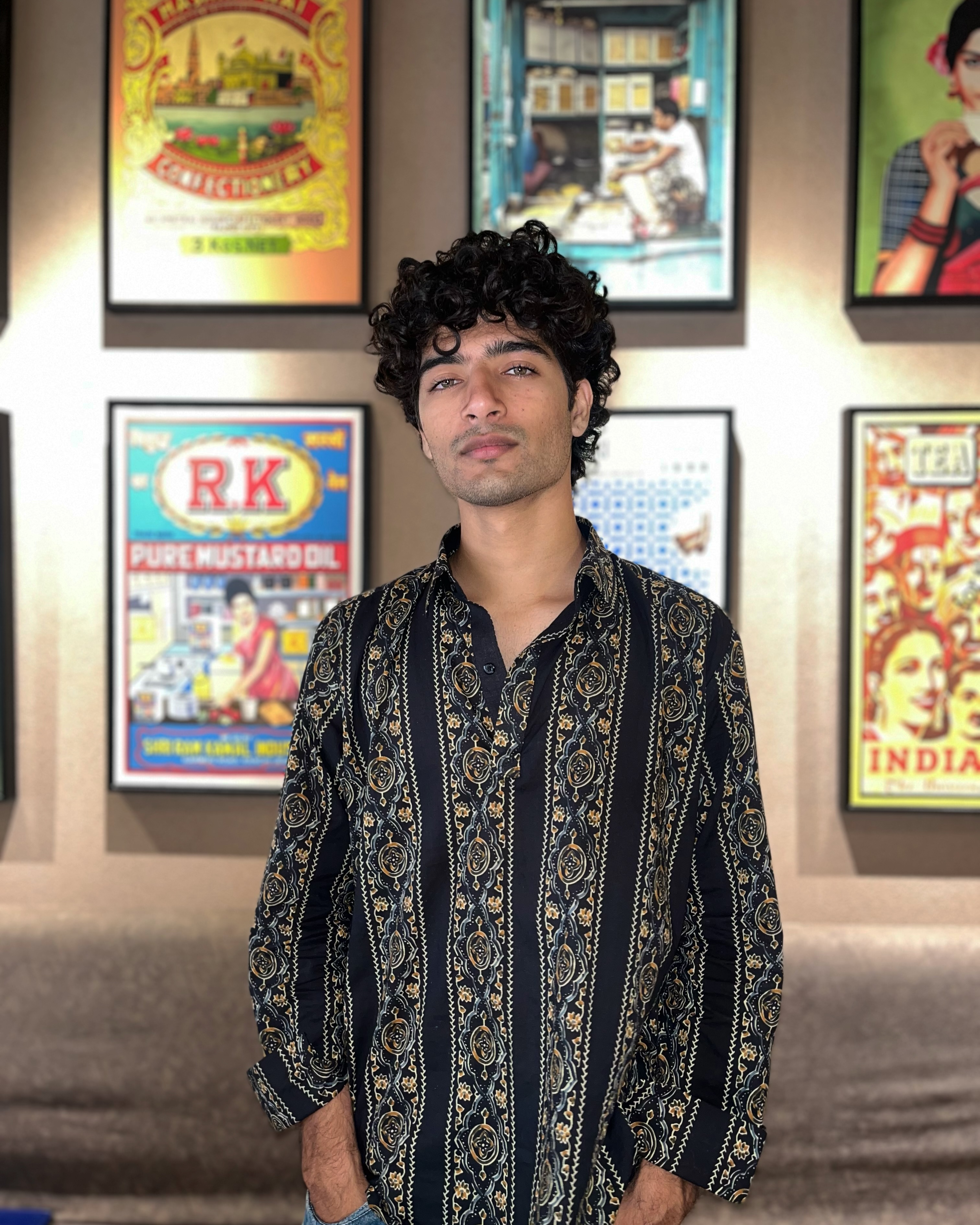 Raas Noir black shirt